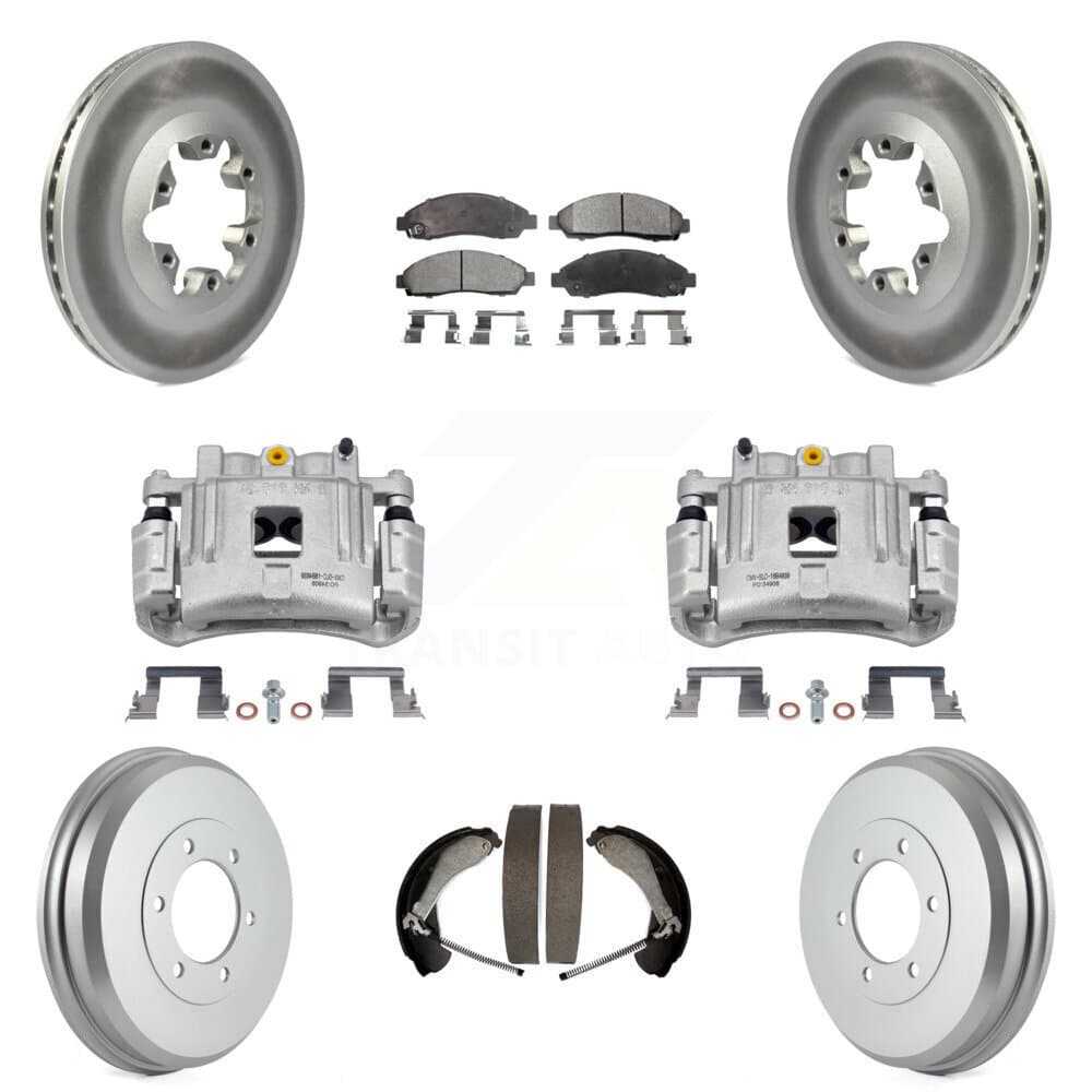 Transit Auto - KCG-100433P - Front and Rear Disc Brake Kits image 1