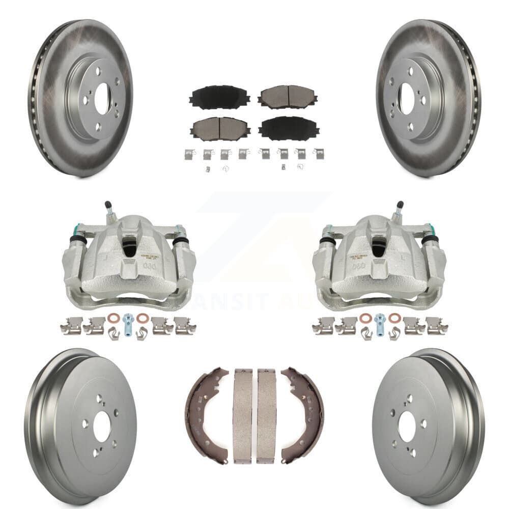 Transit Auto - KCG-100436C - Front and Rear Disc Brake Kits image 1