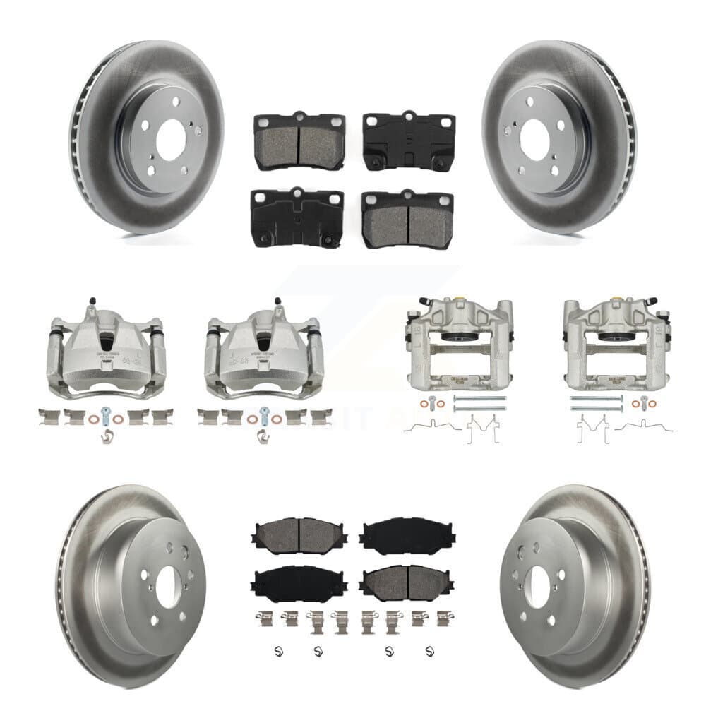 Transit Auto - KCG-100756S - Front and Rear Disc Brake Kits image 1