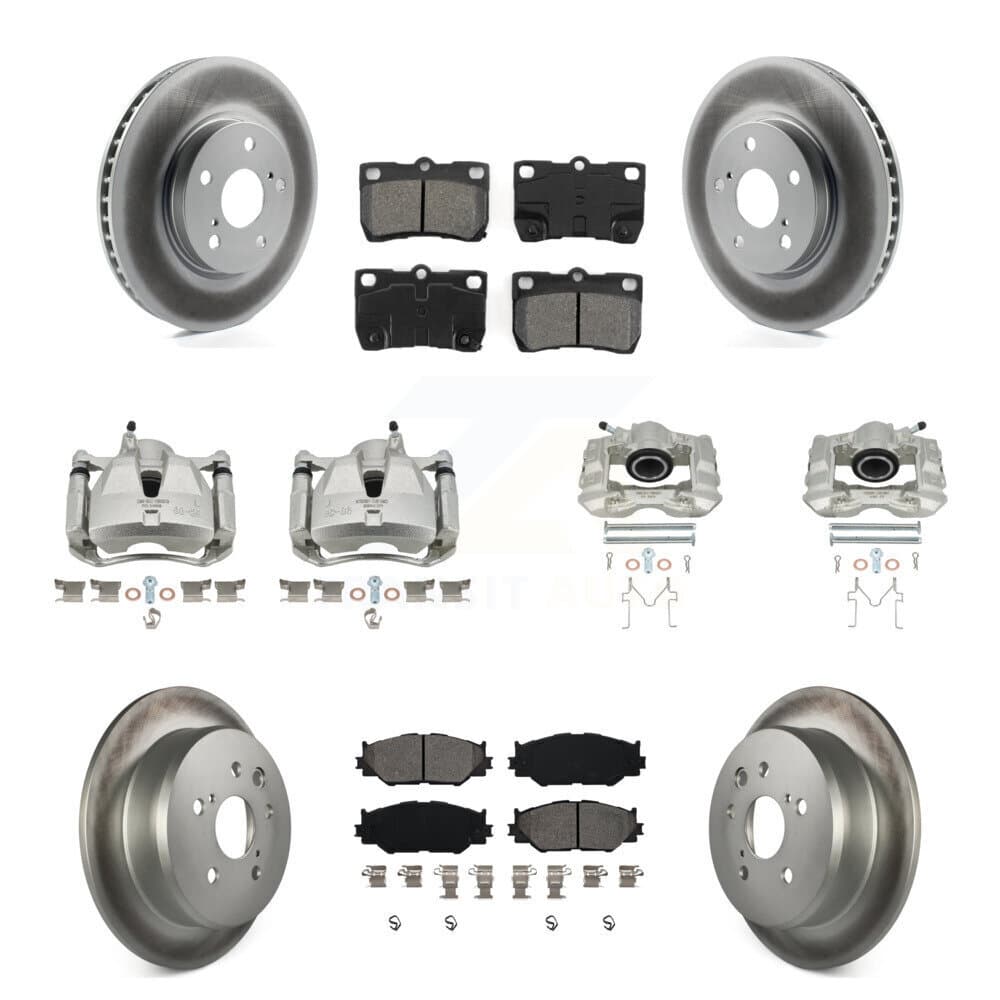Transit Auto - KCG-100757S - Front and Rear Disc Brake Kits image 1