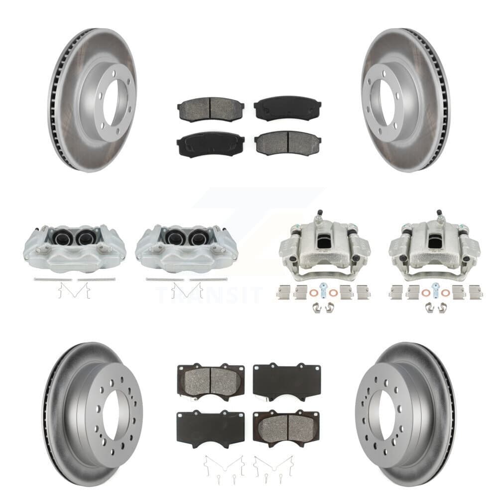 Transit Auto - KCG-100762S - Front and Rear Disc Brake Kits image 1