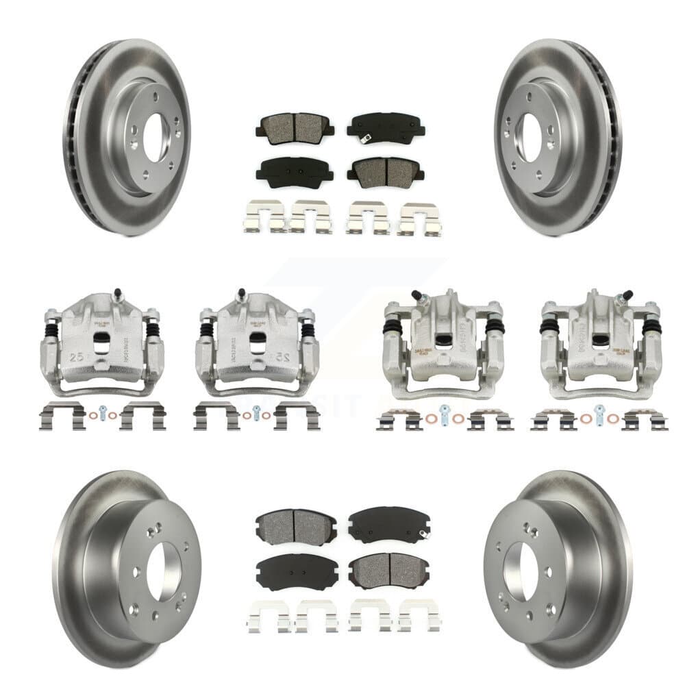 Transit Auto - KCG-100769S - Front and Rear Disc Brake Kits image 1