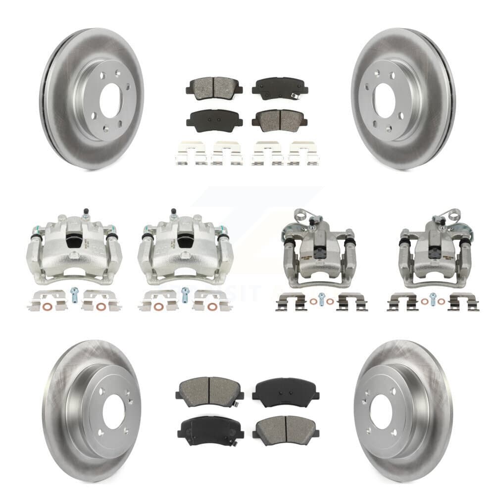 Transit Auto - KCG-100770S - Front and Rear Disc Brake Kits image 1