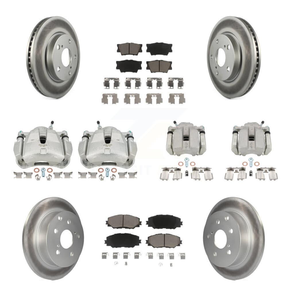 Transit Auto - KCG-100776C - Front and Rear Disc Brake Kits image 1