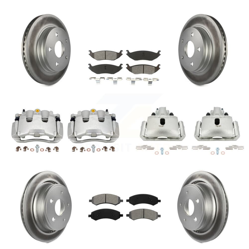 Transit Auto - KCG-100778S - Front and Rear Disc Brake Kits image 1