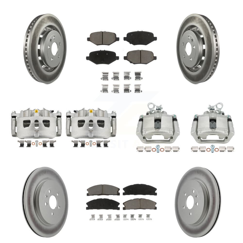 Transit Auto - KCG-100781C - Front and Rear Disc Brake Kits image 1