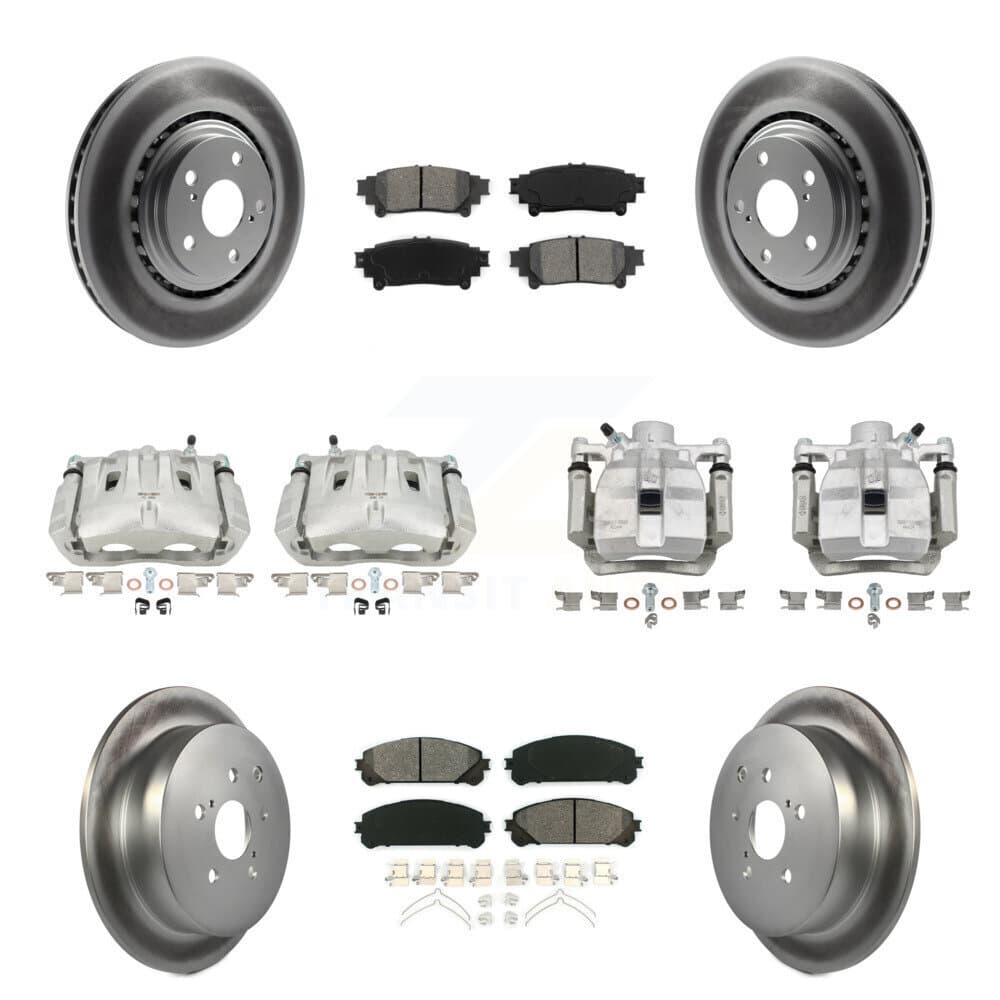 Transit Auto - KCG-100784S - Front and Rear Disc Brake Kits image 1