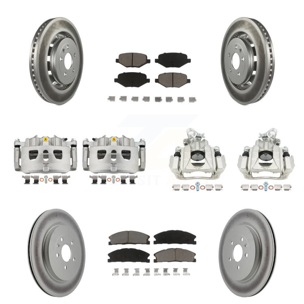 Transit Auto - KCG-100785C - Front and Rear Disc Brake Kits image 1