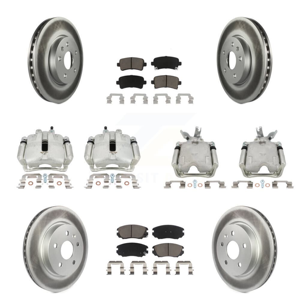 Transit Auto - KCG-100790C - Front and Rear Disc Brake Kits image 1