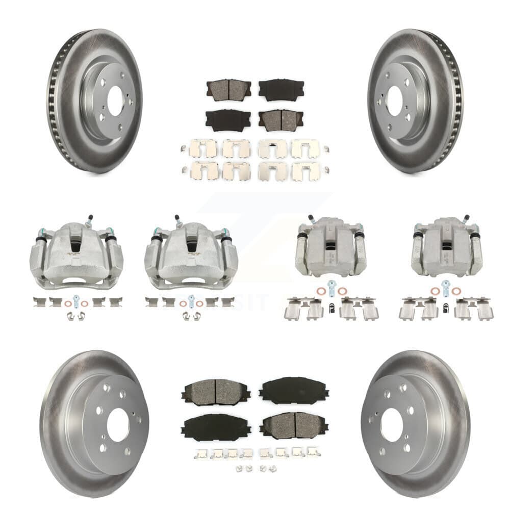 Transit Auto - KCG-100790S - Front and Rear Disc Brake Kits image 1