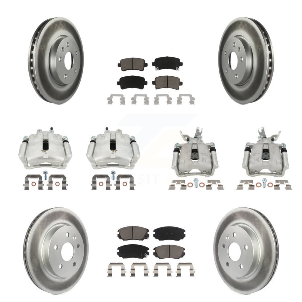 Transit Auto - KCG-100791C - Front and Rear Disc Brake Kits image 1