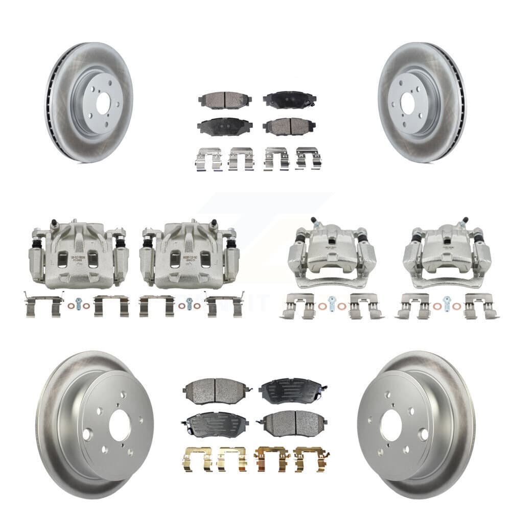 Transit Auto - KCG-100792P - Front and Rear Disc Brake Kits image 1