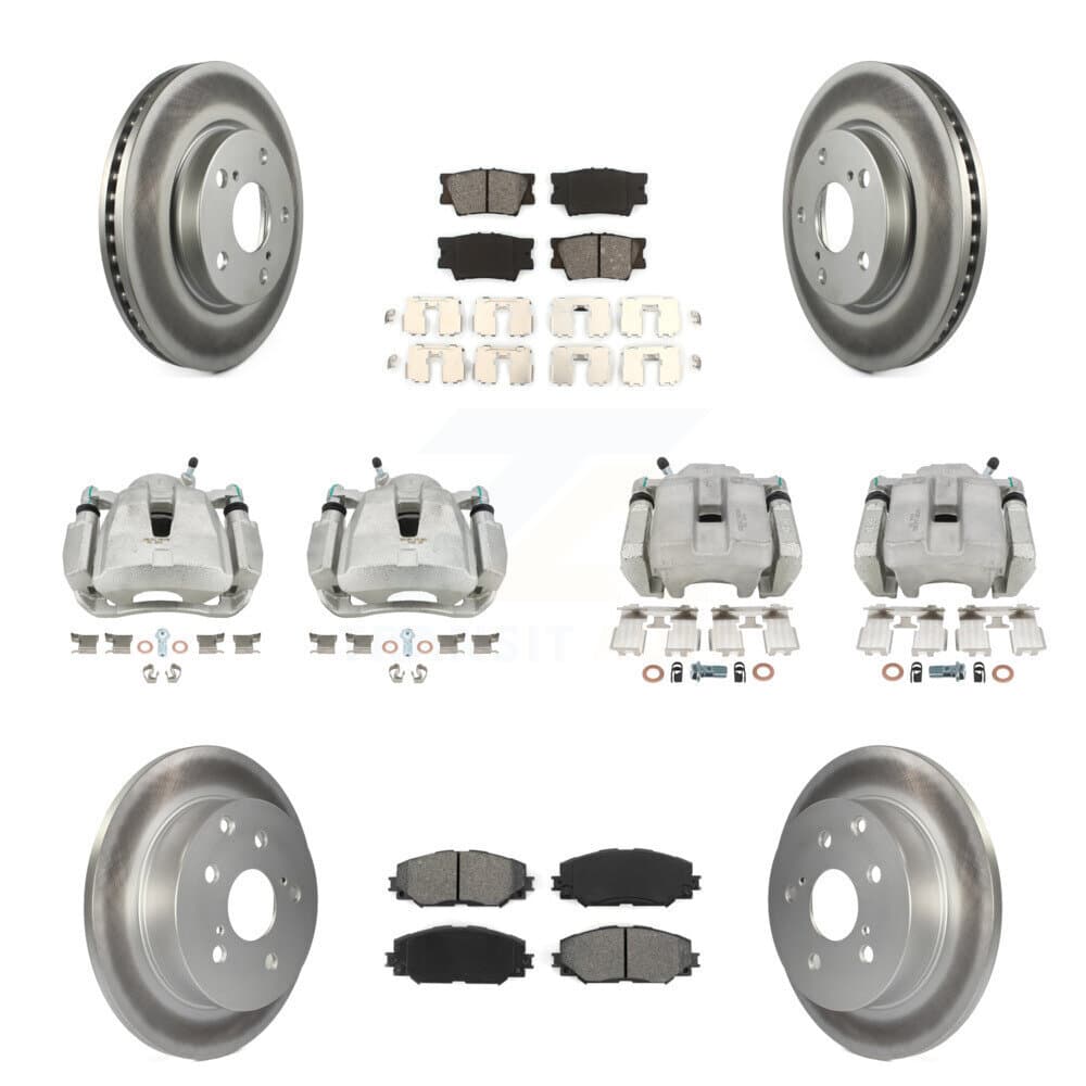 Transit Auto - KCG-100792S - Front and Rear Disc Brake Kits image 1