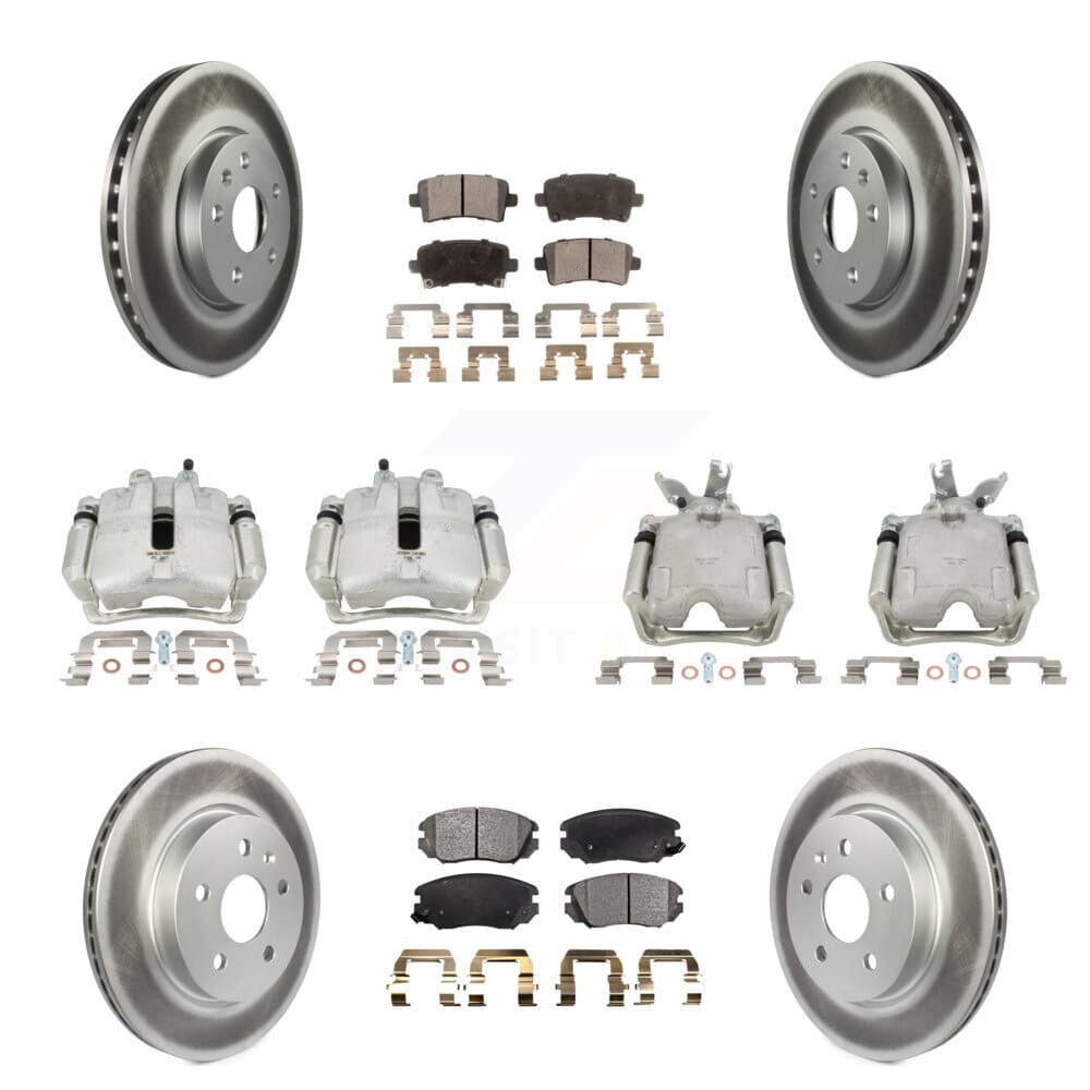 Transit Auto - KCG-100800T - Front and Rear Disc Brake Kits image 1