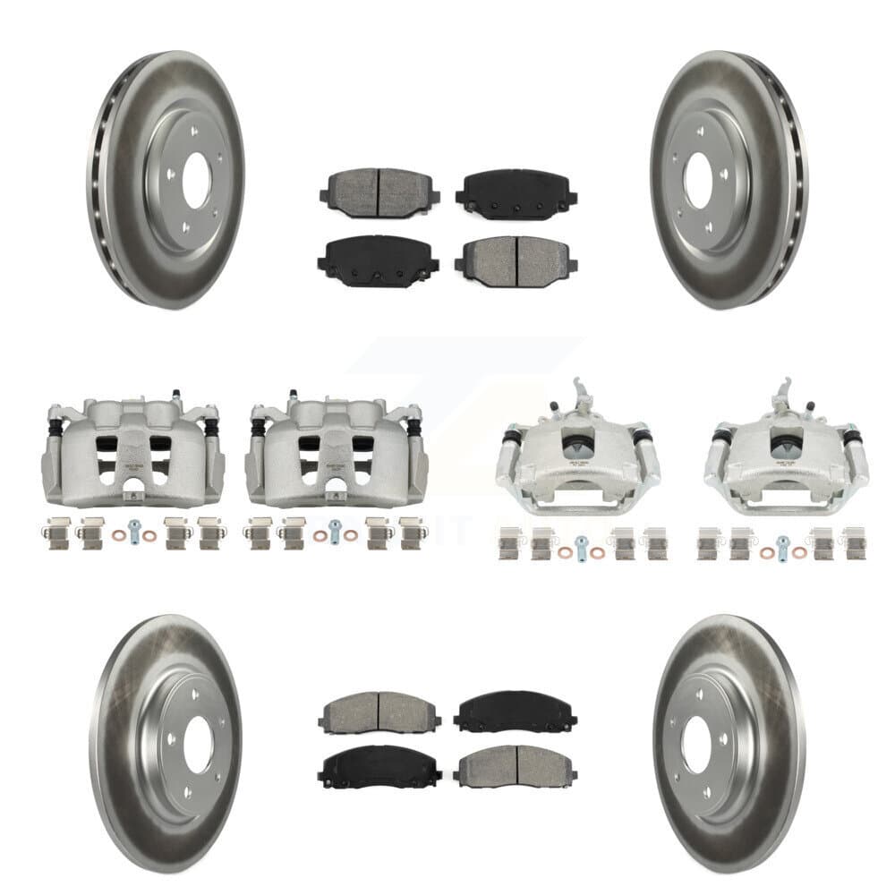 Transit Auto - KCG-100807S - Front and Rear Disc Brake Kits image 1