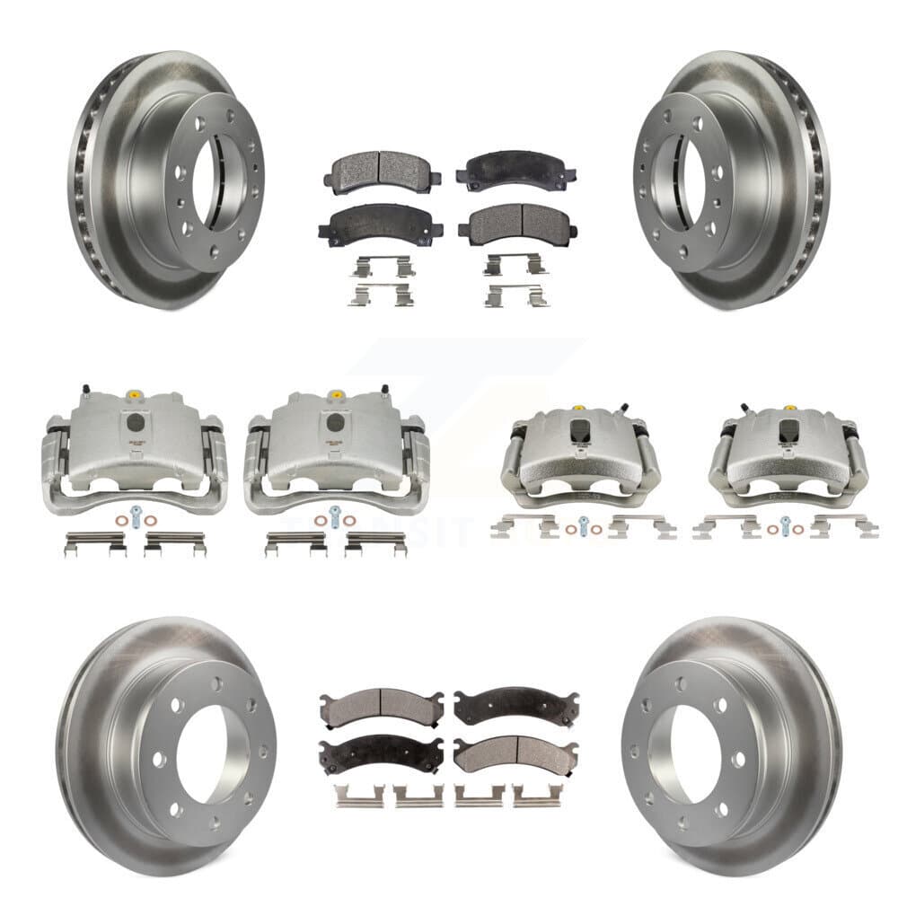 Transit Auto - KCG-100809P - Front and Rear Disc Brake Kits image 1