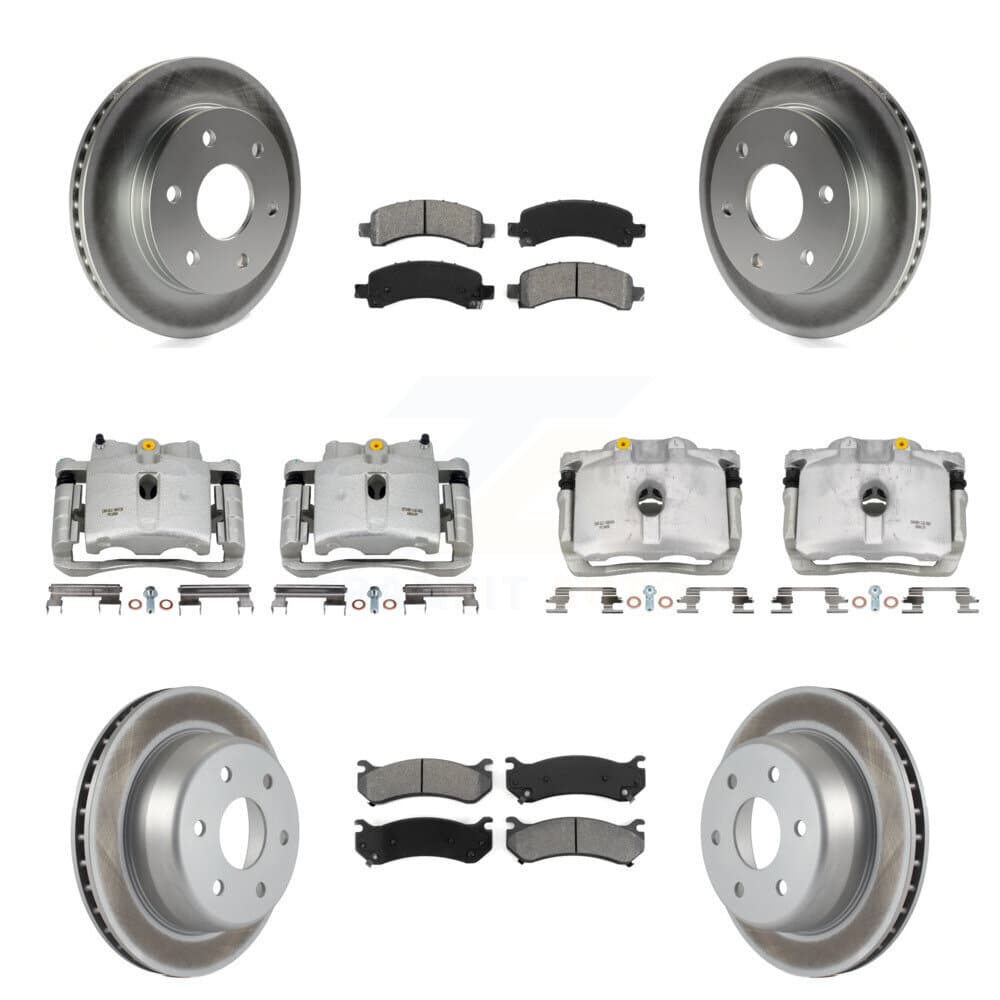Transit Auto - KCG-100809S - Front and Rear Disc Brake Kits image 1
