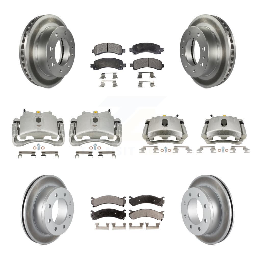 Transit Auto - KCG-100810P - Front and Rear Disc Brake Kits image 1