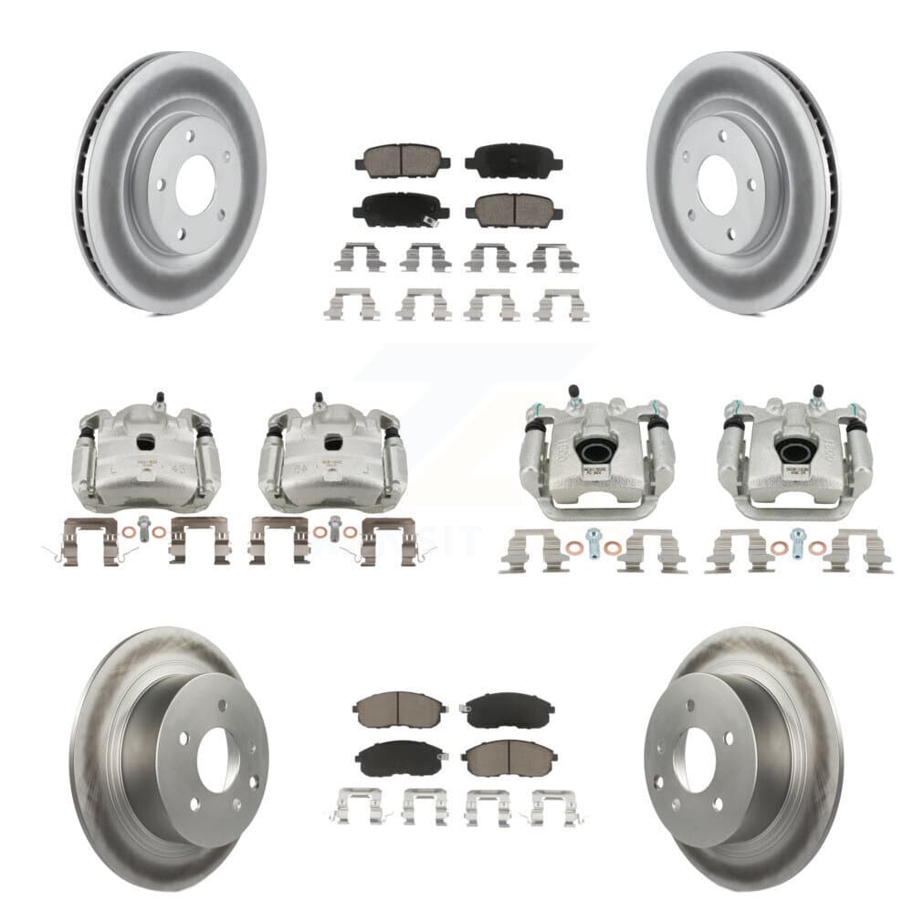 Transit Auto - KCG-100814C - Front and Rear Disc Brake Kits image 1