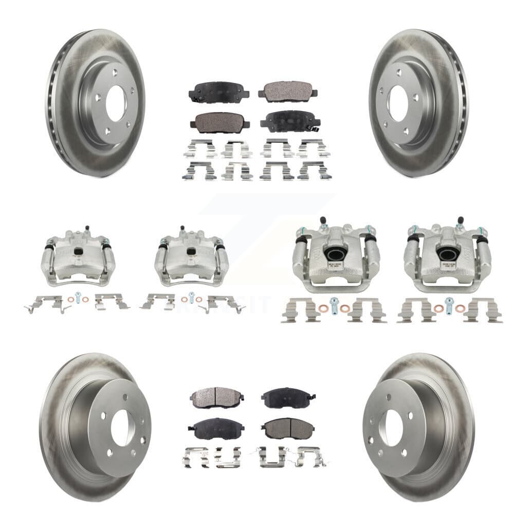 Transit Auto - KCG-100814P - Front and Rear Disc Brake Kits image 1