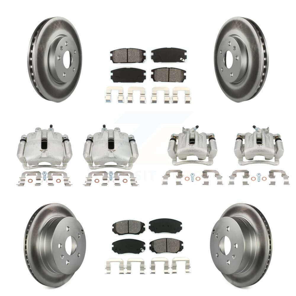 Transit Auto - KCG-100814S - Front and Rear Disc Brake Kits image 1