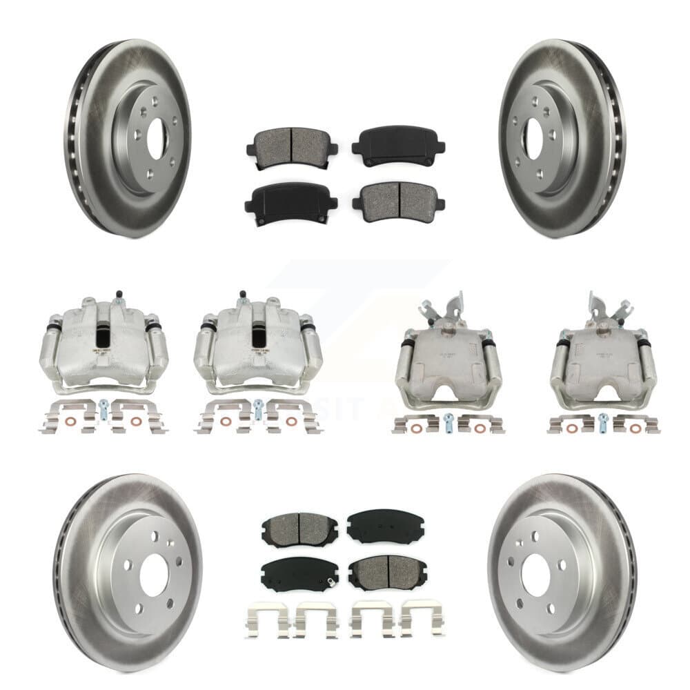 Transit Auto - KCG-100815S - Front and Rear Disc Brake Kits image 1
