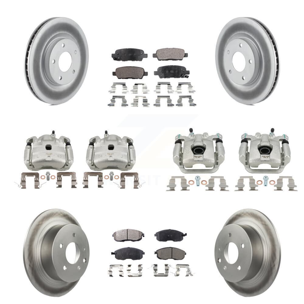 Transit Auto - KCG-100816P - Front and Rear Disc Brake Kits image 1