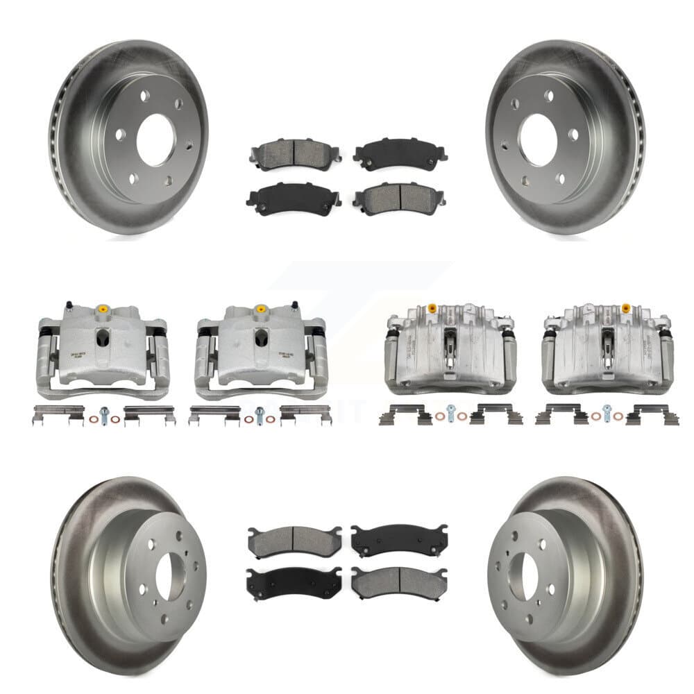 Transit Auto - KCG-100819S - Front and Rear Disc Brake Kits image 1