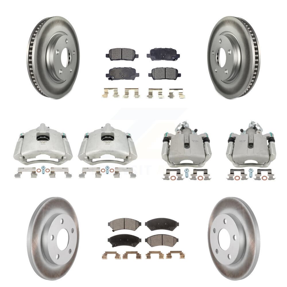 Transit Auto - KCG-100819T - Front and Rear Disc Brake Kits image 1