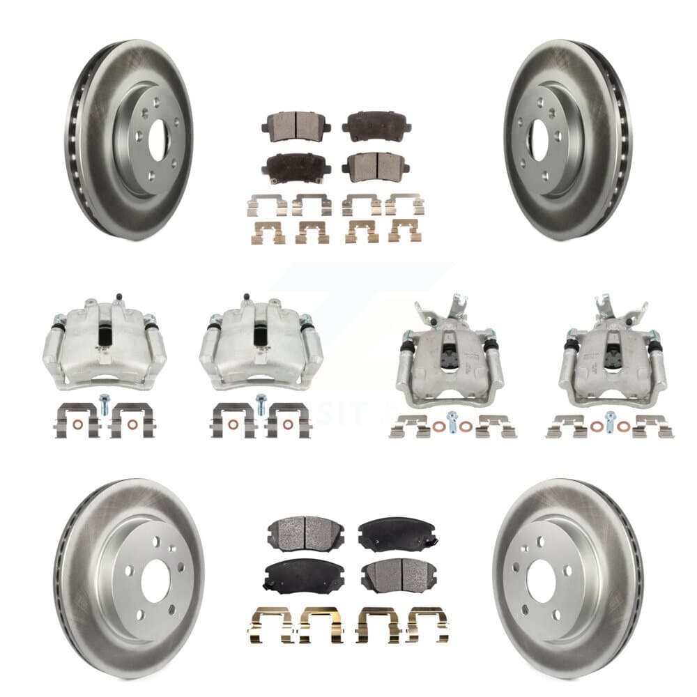 Transit Auto - KCG-100820T - Front and Rear Disc Brake Kits image 1