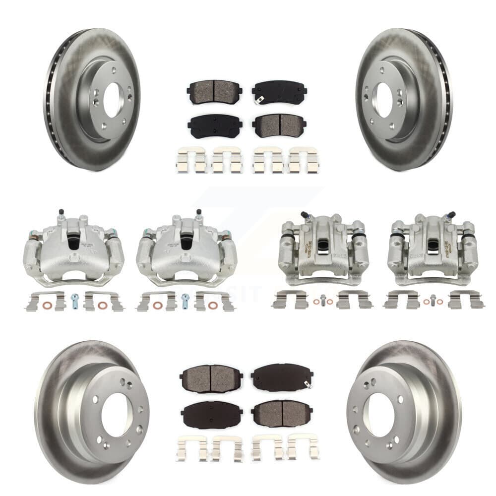 Transit Auto - KCG-100832S - Front and Rear Disc Brake Kits image 1