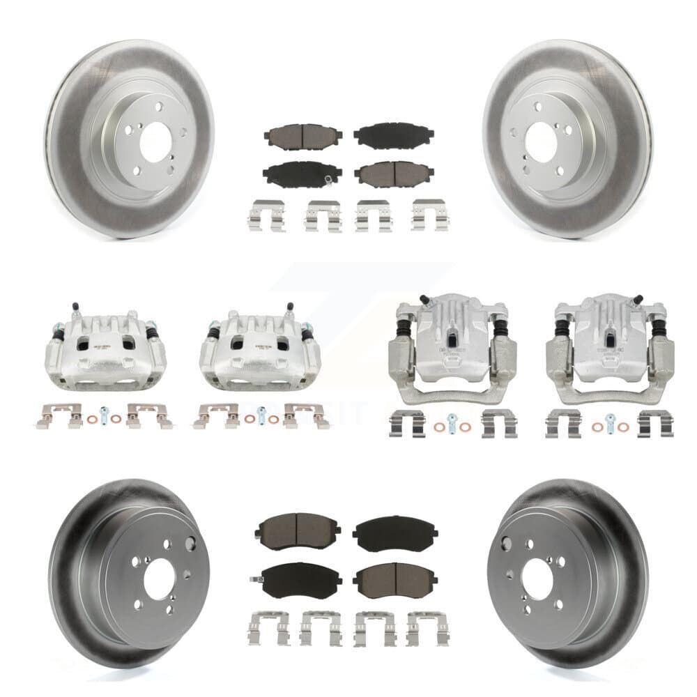 Transit Auto - KCG-100836C - Front and Rear Disc Brake Kits image 1