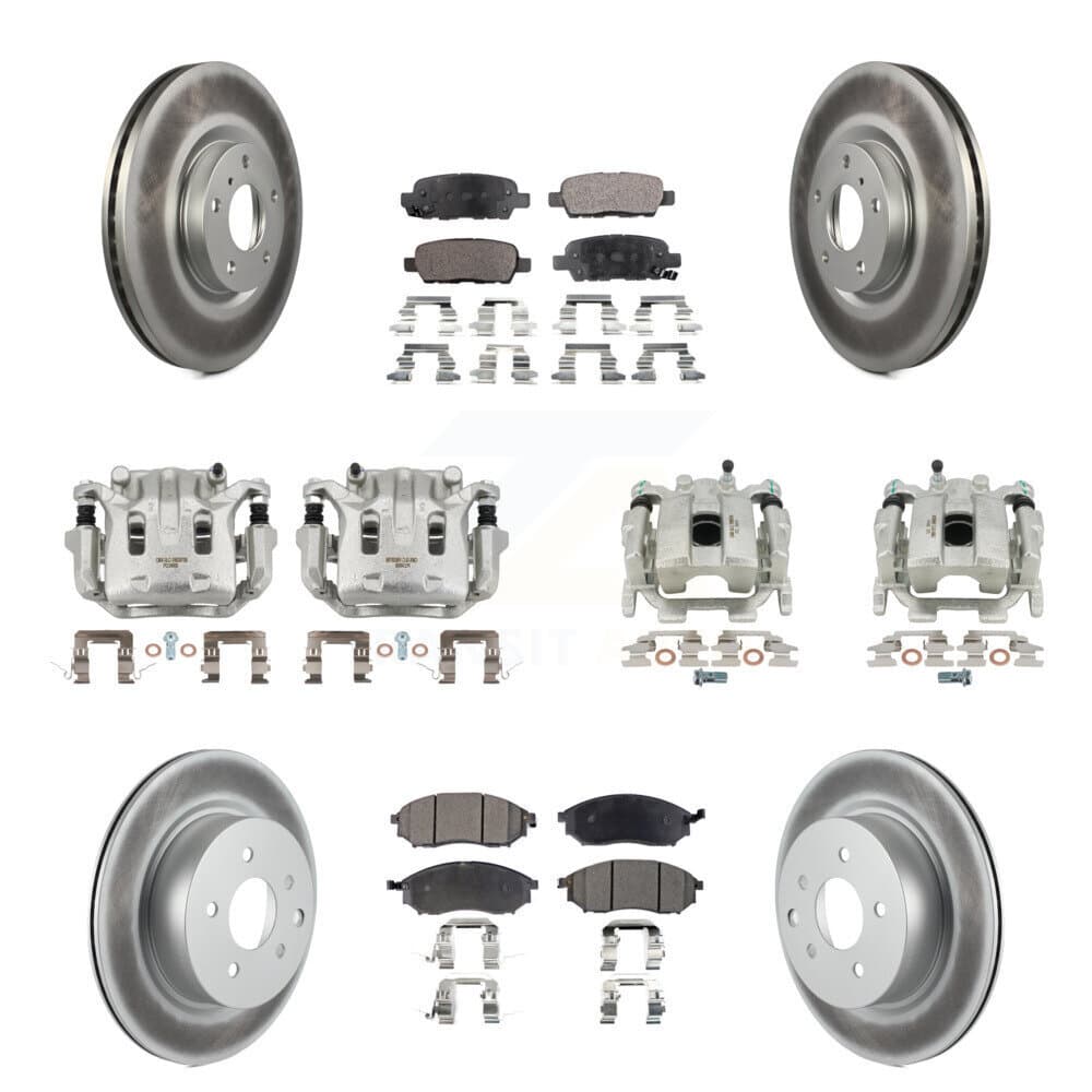 Transit Auto - KCG-100838P - Front and Rear Disc Brake Kits image 1