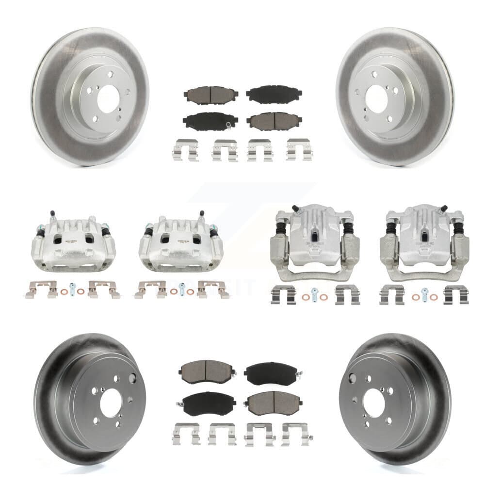 Transit Auto - KCG-100839C - Front and Rear Disc Brake Kits image 1