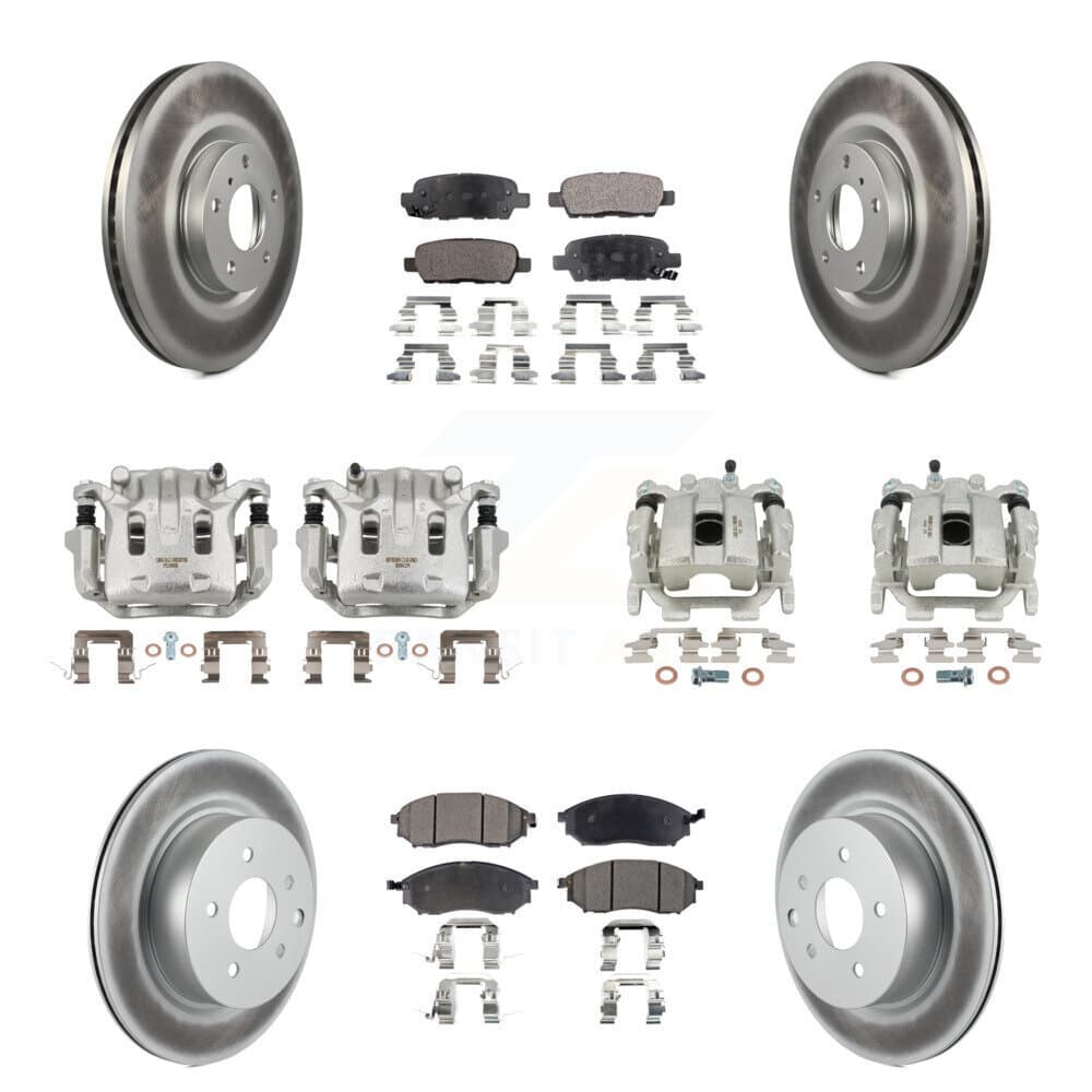 Transit Auto - KCG-100839P - Front and Rear Disc Brake Kits image 1