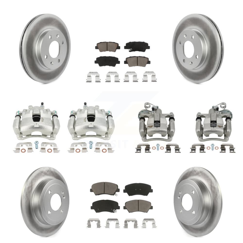 Transit Auto - KCG-100840C - Front and Rear Disc Brake Kits image 1