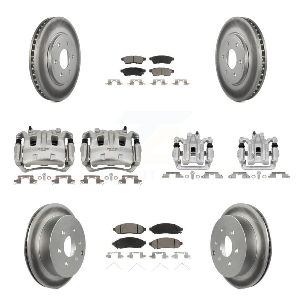 Transit Auto - KCG-100841C - Front and Rear Disc Brake Kits image 1
