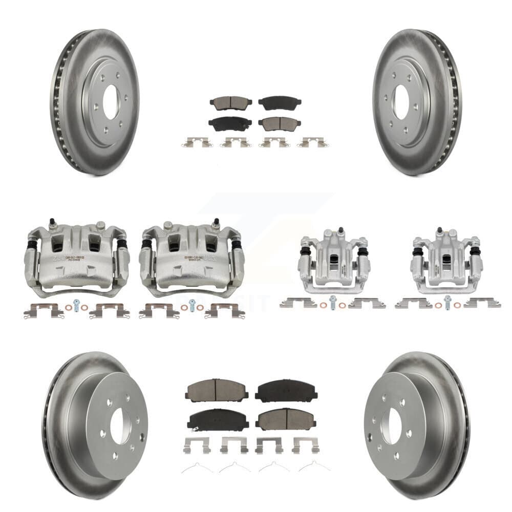 Transit Auto - KCG-100842C - Front and Rear Disc Brake Kits image 1