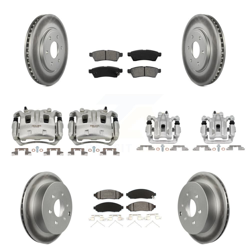 Transit Auto - KCG-100842S - Front and Rear Disc Brake Kits image 1
