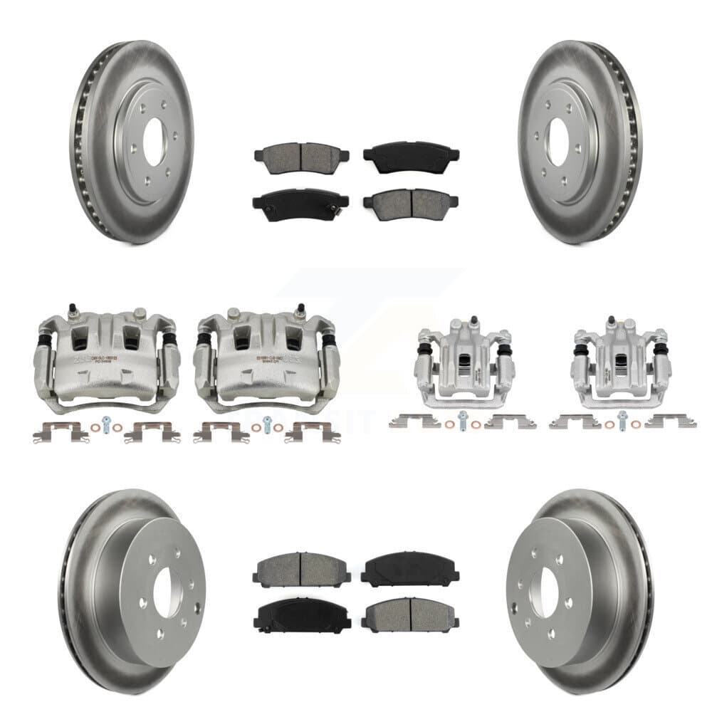 Transit Auto - KCG-100843S - Front and Rear Disc Brake Kits image 1