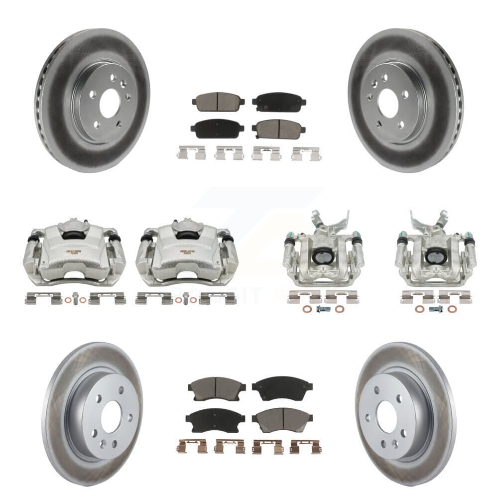 Transit Auto - KCG-100844C - Front and Rear Disc Brake Kits image 1