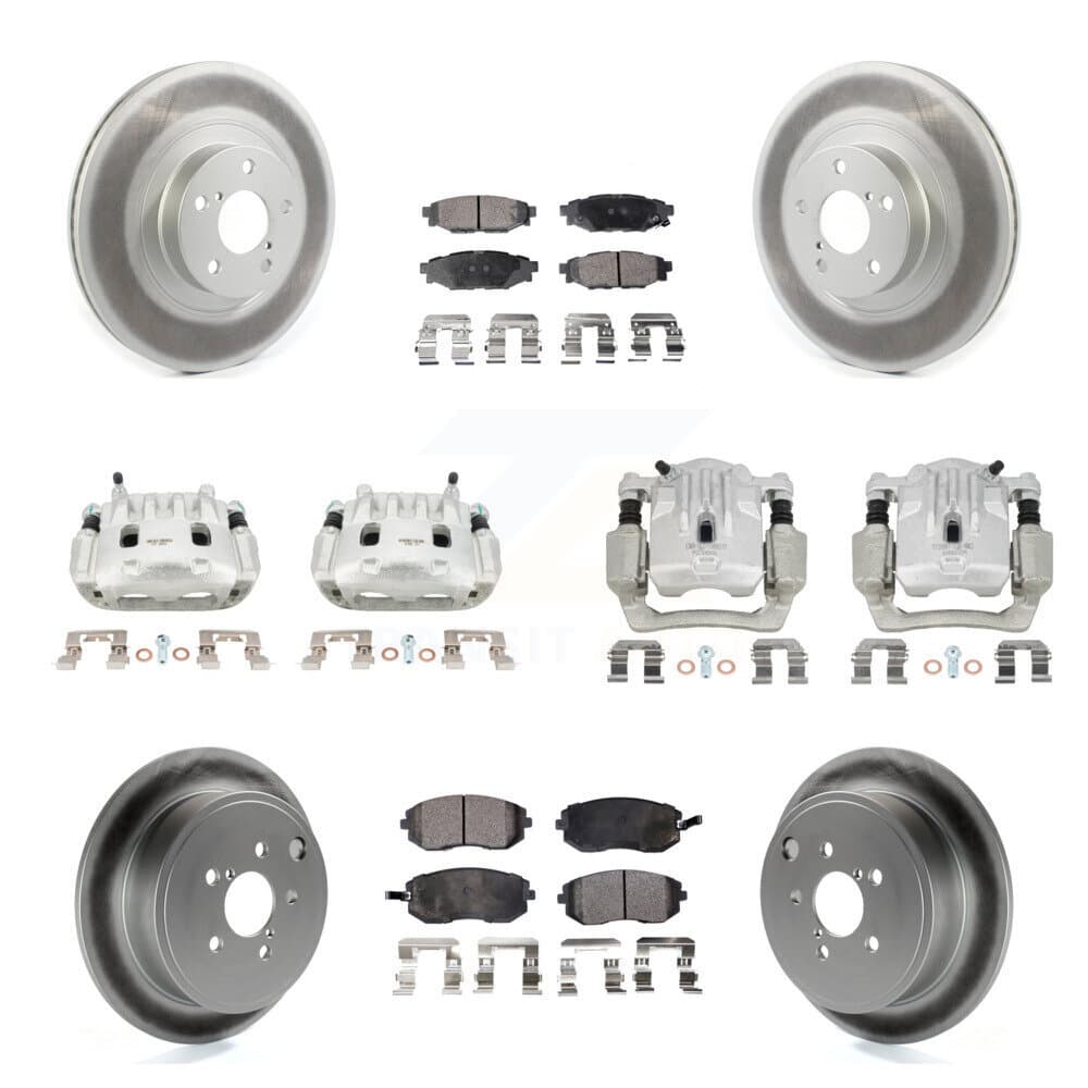 Transit Auto - KCG-100849T - Front and Rear Disc Brake Kits image 1