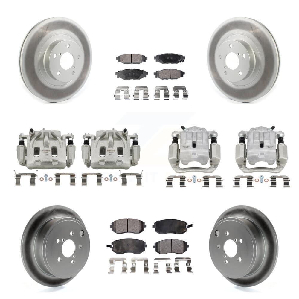 Transit Auto - KCG-100850T - Front and Rear Disc Brake Kits image 1