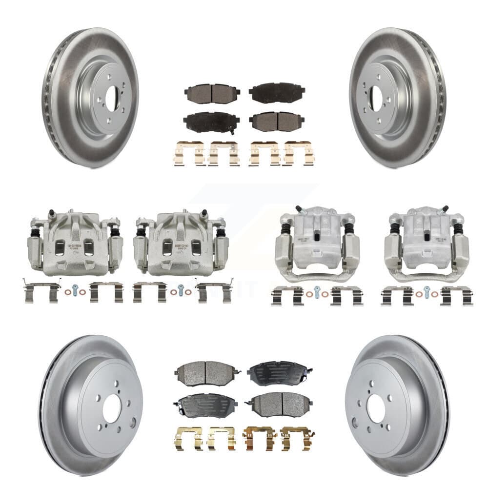 Transit Auto - KCG-100851T - Front and Rear Disc Brake Kits image 1