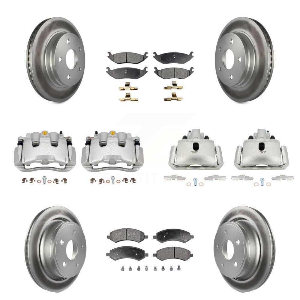Transit Auto - KCG-100854P - Front and Rear Disc Brake Kits image 1