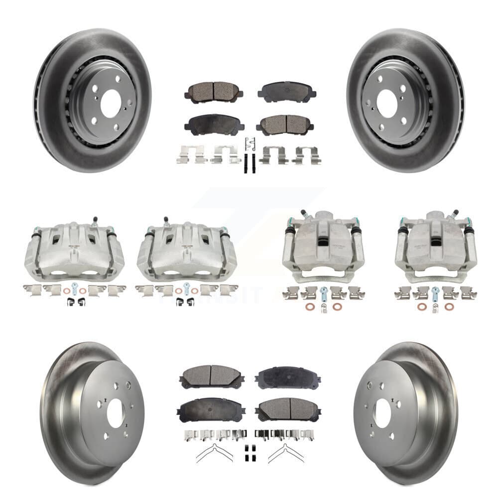 Transit Auto - KCG-100857T - Front and Rear Disc Brake Kits image 1
