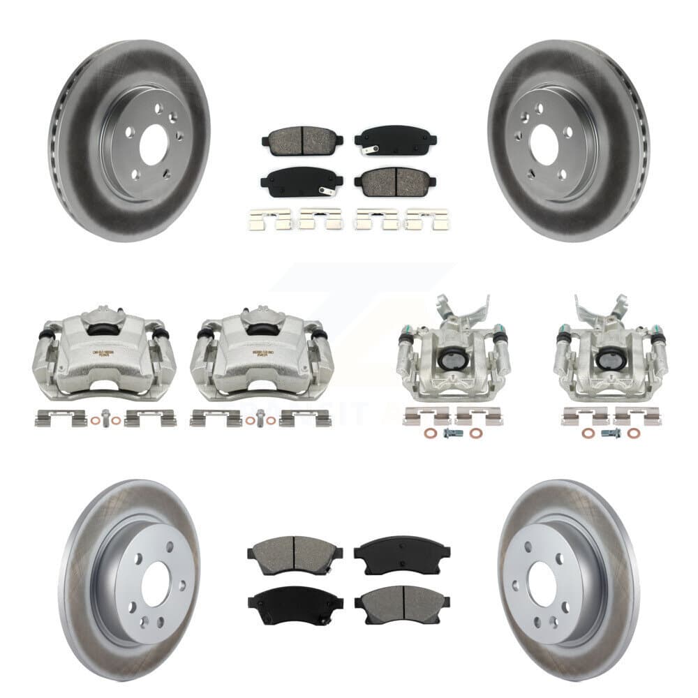 Transit Auto - KCG-100858S - Front and Rear Disc Brake Kits image 1