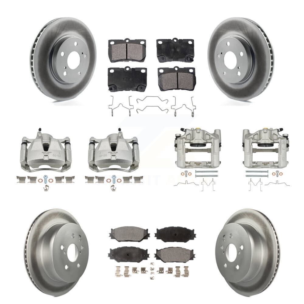 Transit Auto - KCG-100858T - Front and Rear Disc Brake Kits image 1
