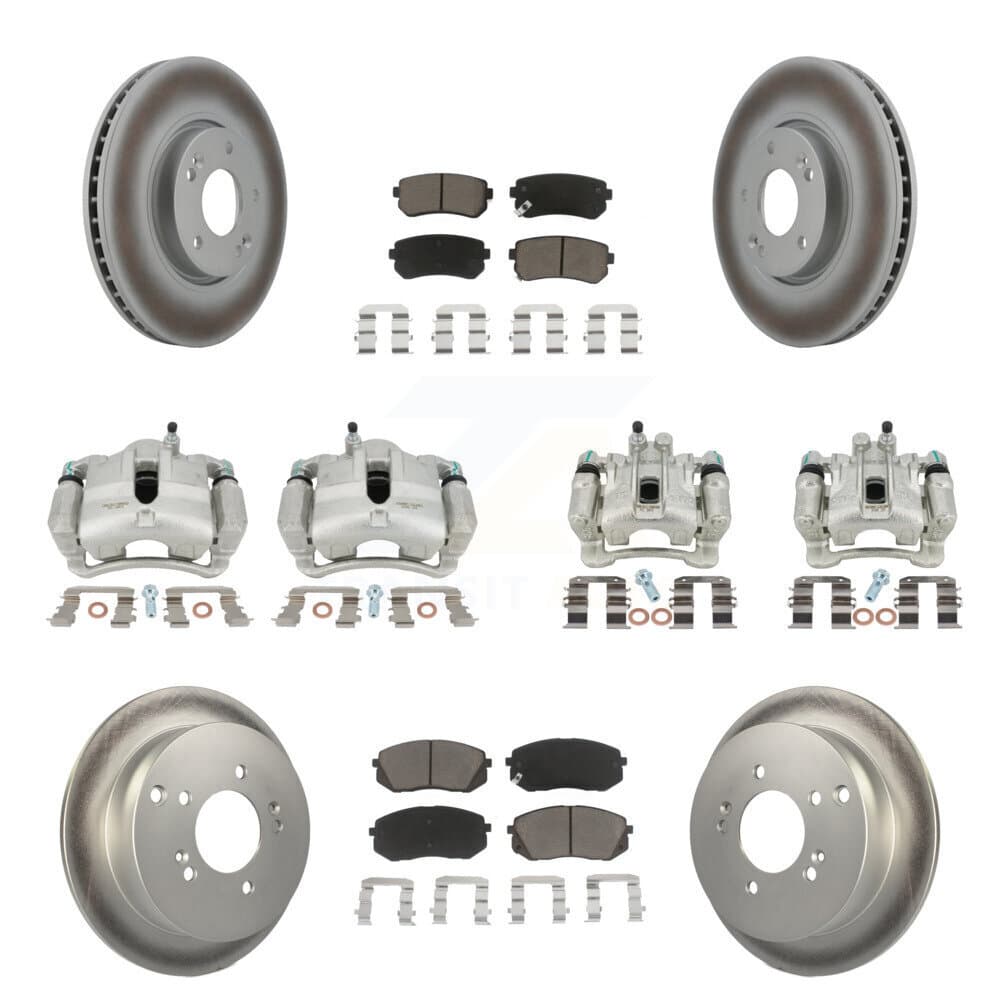 Transit Auto - KCG-100862C - Front and Rear Disc Brake Kits image 1