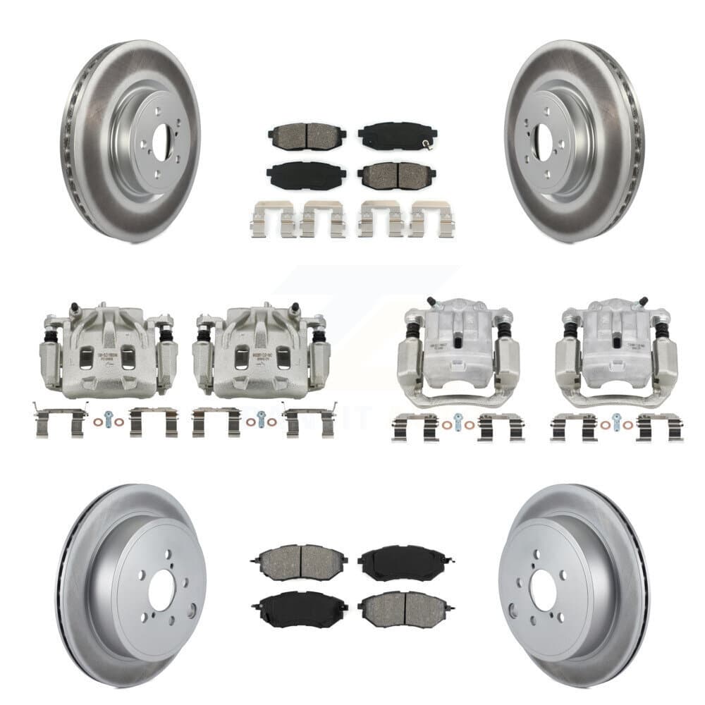 Transit Auto - KCG-100863S - Front and Rear Disc Brake Kits image 1